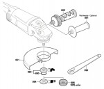 Bosch 3 601 H56 M00 Gws 26-230 Jh Angle Grinder 230 V / Eu Spare Parts